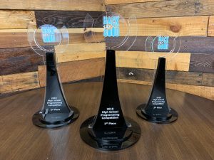 Hack 4 Good High School Programming Competition Trophies H4G HSPC